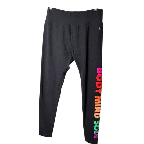 Dankskin Now Women’s Athletic Sporty Workout Graphic Style Leggings Sz S - Picture 1 of 6